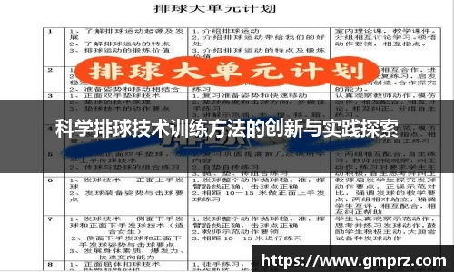 科学排球技术训练方法的创新与实践探索